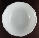 [161104280] Salatschale klein 19 cm Hutschenreuther Maria Theresia Weiß gebraucht - sehr gut Bild 2