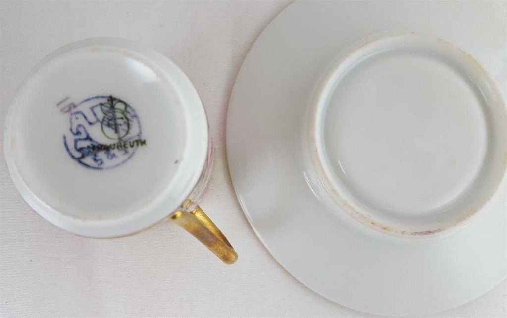 [161107296] Tasse Sammelgedeck Espressotasse Fraureuth gebraucht - sehr gut Bild 7