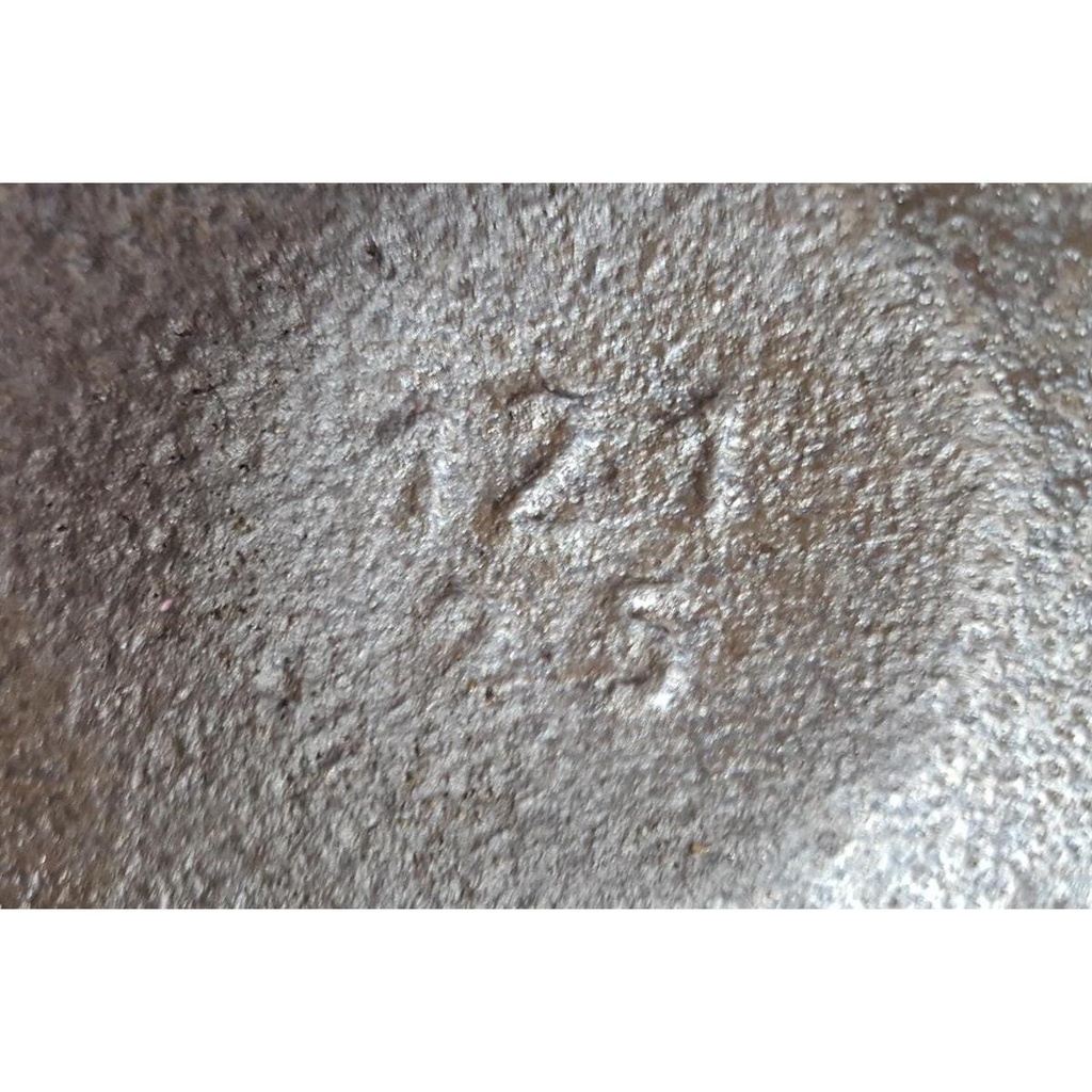 [161111325] Fat Lava Keramik Krug Vase Kanne mit Metallkette Handarbeit 70er Jahre Bild 8