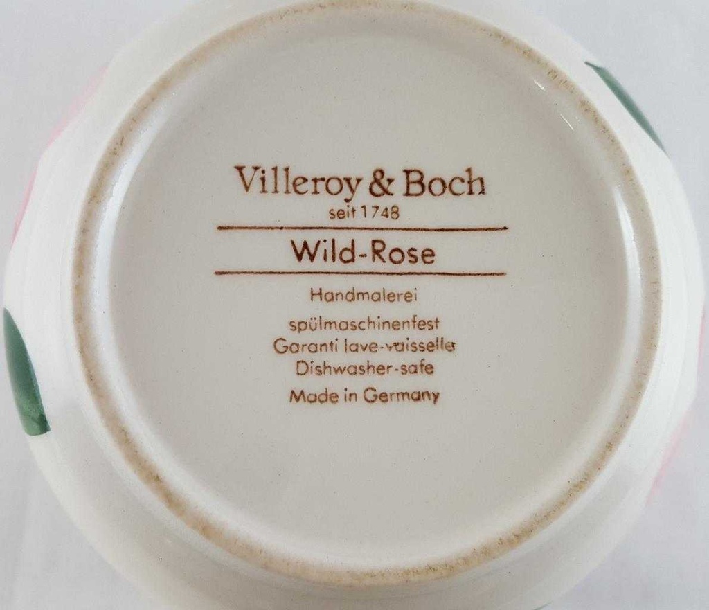 [161117341] Zuckertopf Villeroy & Boch Wildrose gebraucht - sehr gut Bild 4