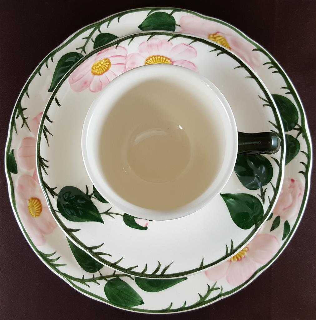 [161121346] Kaffeegedeck 3tlg Villeroy & Boch Wildrose gebraucht - sehr gut Bild 3