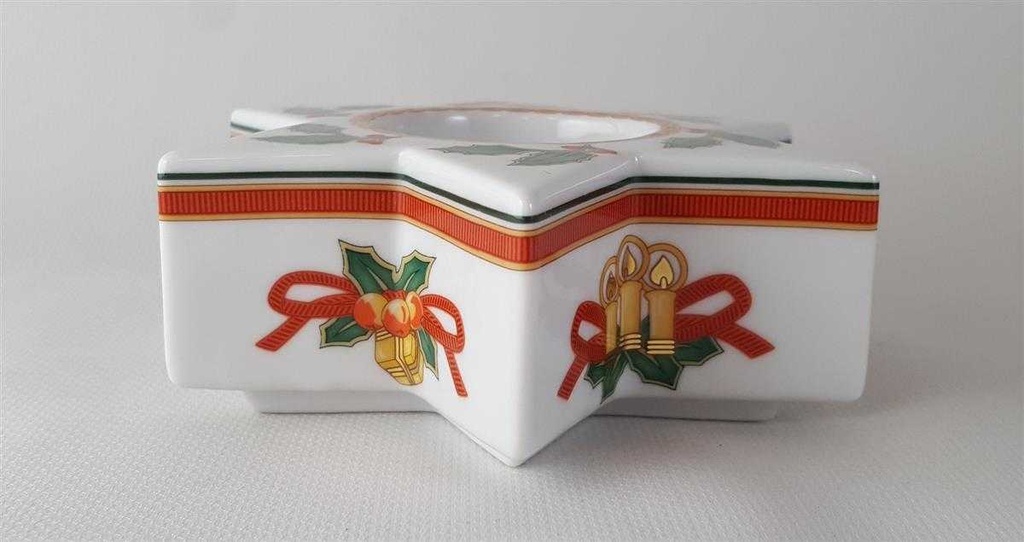 [161129363] Teelichthalter Hutschenreuther Louvre Frohe Weihnachten gebraucht - sehr gut Bild 4