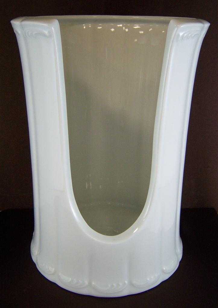 [161129369] Toilettenpapierbehälter Handarbeit Bavaria 24,3 cm Royal KPM Weiß gebraucht - sehr gut Bild 3