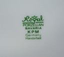 [161129369] Toilettenpapierbehälter Handarbeit Bavaria 24,3 cm Royal KPM Weiß gebraucht - sehr gut Bild 4