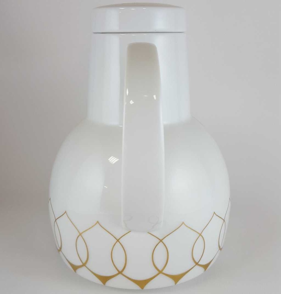 [161202393] Kaffeekanne Rosenthal Lotus Goldsilhouette Björn Wiinblad gebraucht - sehr gut Bild 2