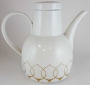 [161202393] Kaffeekanne Rosenthal Lotus Goldsilhouette Björn Wiinblad gebraucht - sehr gut Bild 3