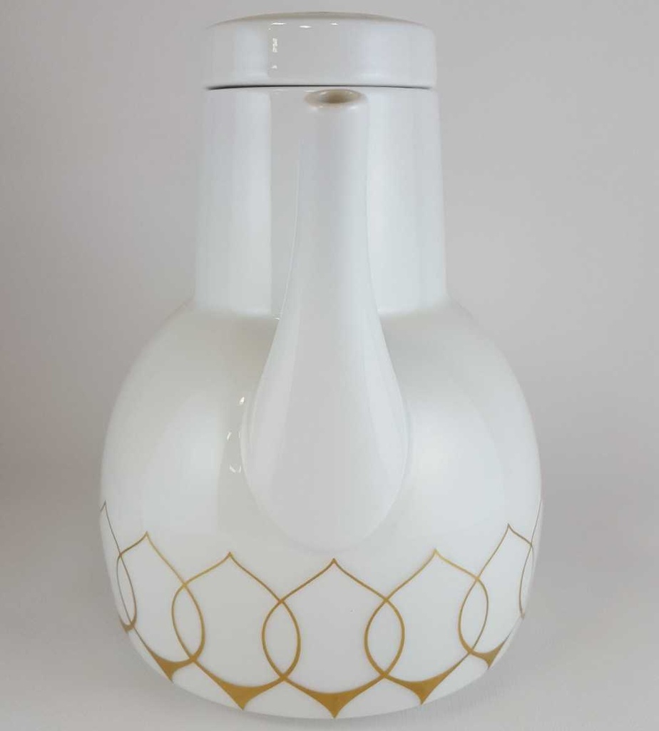 [161202393] Kaffeekanne Rosenthal Lotus Goldsilhouette Björn Wiinblad gebraucht - sehr gut Bild 4