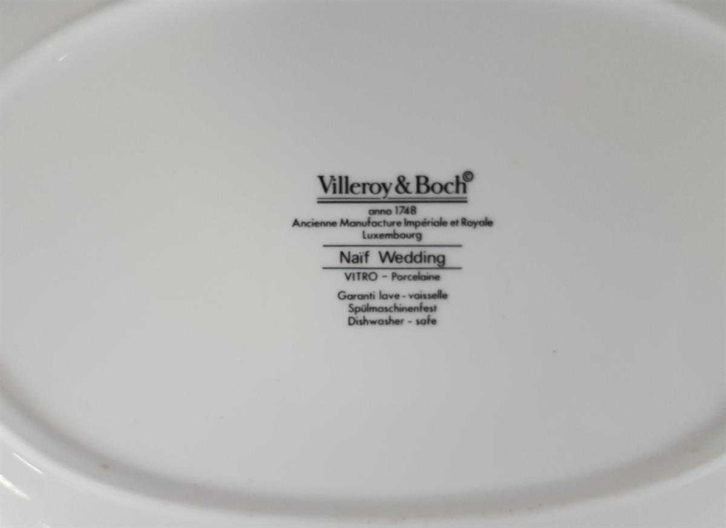 [161209413] Tablett für Milch und Zucker Villeroy & Boch Naif gebraucht - akzeptabel Bild 3