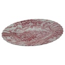 [1628888] Servierplatte 31,2x24,5 cm Myott Royal Mail Rot gebraucht - gut Bild 2
