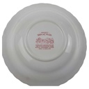 [1628904] Schüssel 21,7 cm Myott Royal Mail Rot gebraucht - sehr gut Bild 3