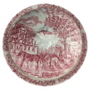 [1628906] Ragoutterrine 1,15 L Myott Royal Mail Rot gebraucht - sehr gut Bild 2