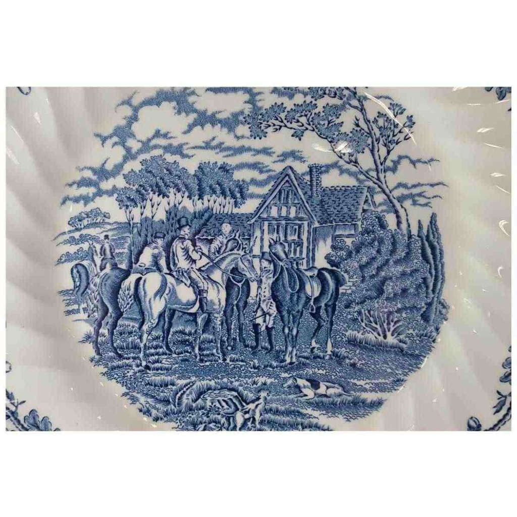 [1660829] Speiseteller Essteller 25 cm Myott Country Life Blau gebraucht - akzeptabel Bild 2