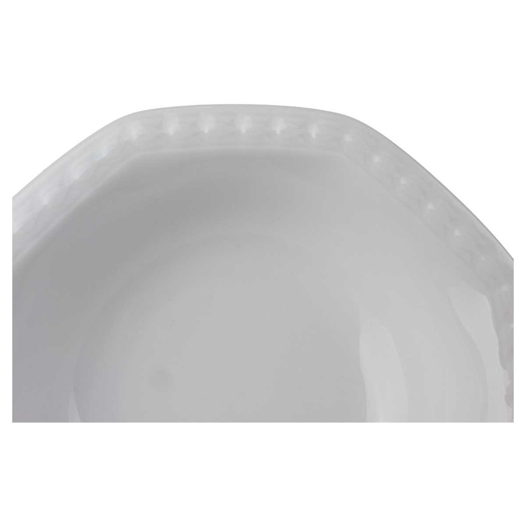 [1667503] Untertasse Dessertschale 13 cm Seltmann Weiden Andrea Weiß gebraucht - sehr gut Bild 3
