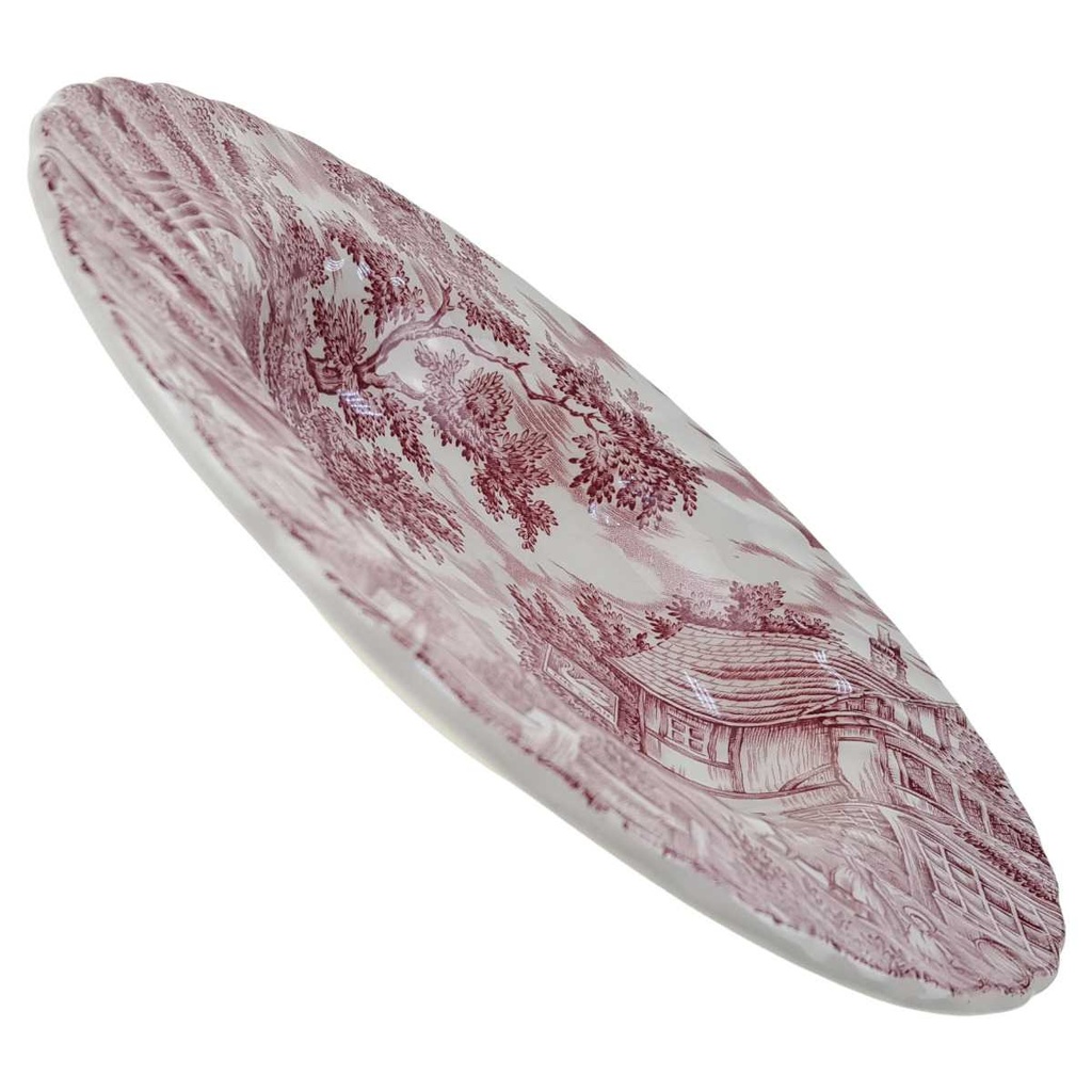[1699502] Suppenteller 22,8 cm Myott The Hunter Rot gebraucht - gut Bild 2