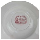 [1699502] Suppenteller 22,8 cm Myott The Hunter Rot gebraucht - gut Bild 3