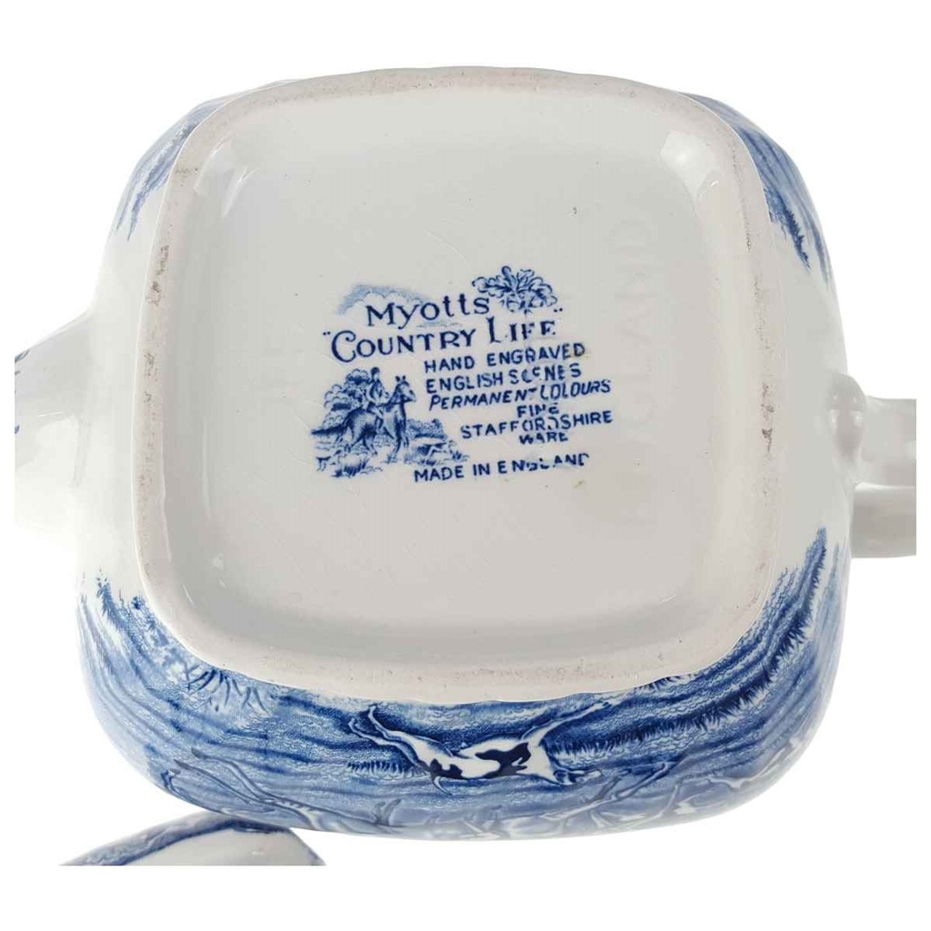 [1780524] Teekanne 1,2 L Myott Country Life Blau gebraucht - gut Bild 4