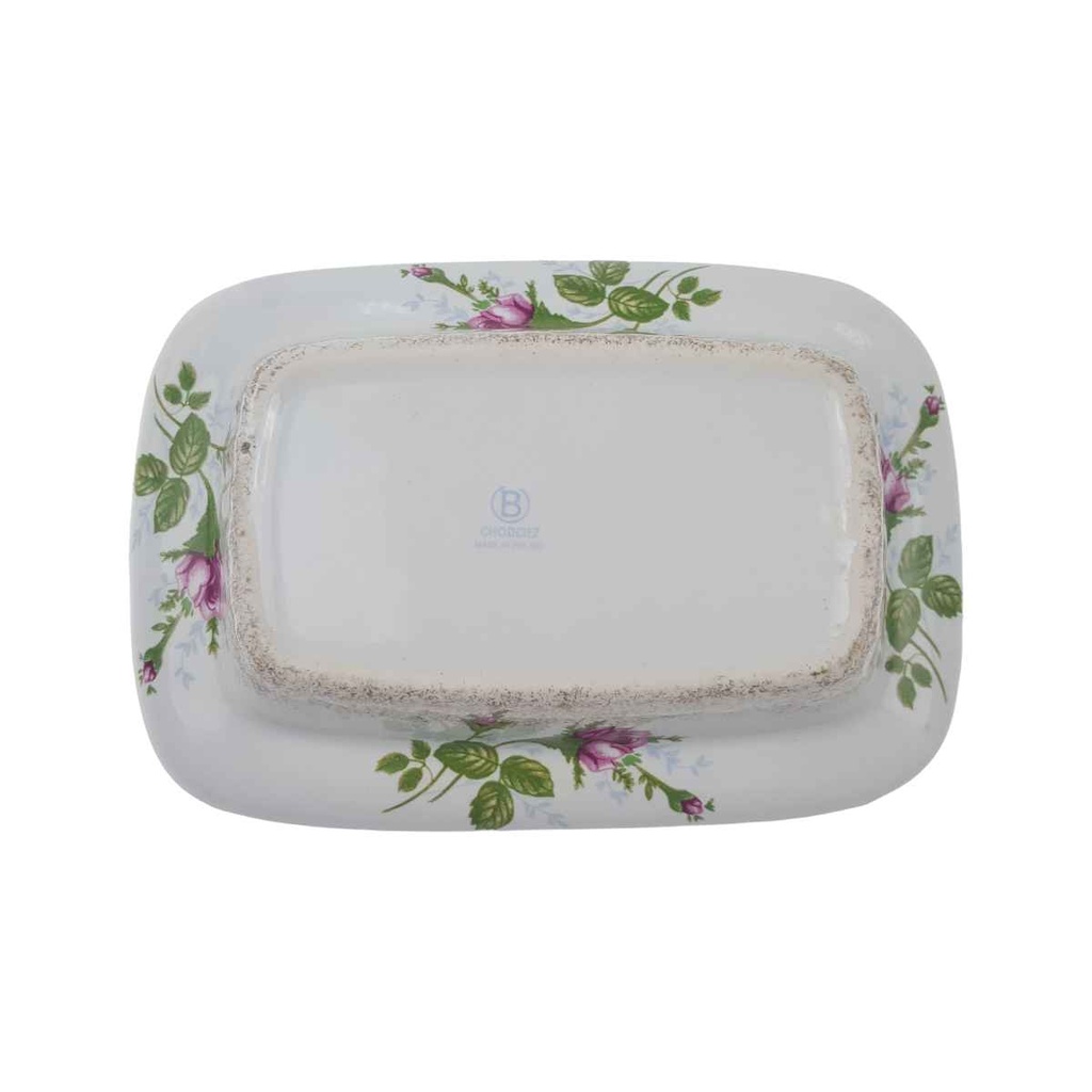 [1780525] Butterdose Chodziez Moosrose Goldrand gebraucht - gut Bild 6