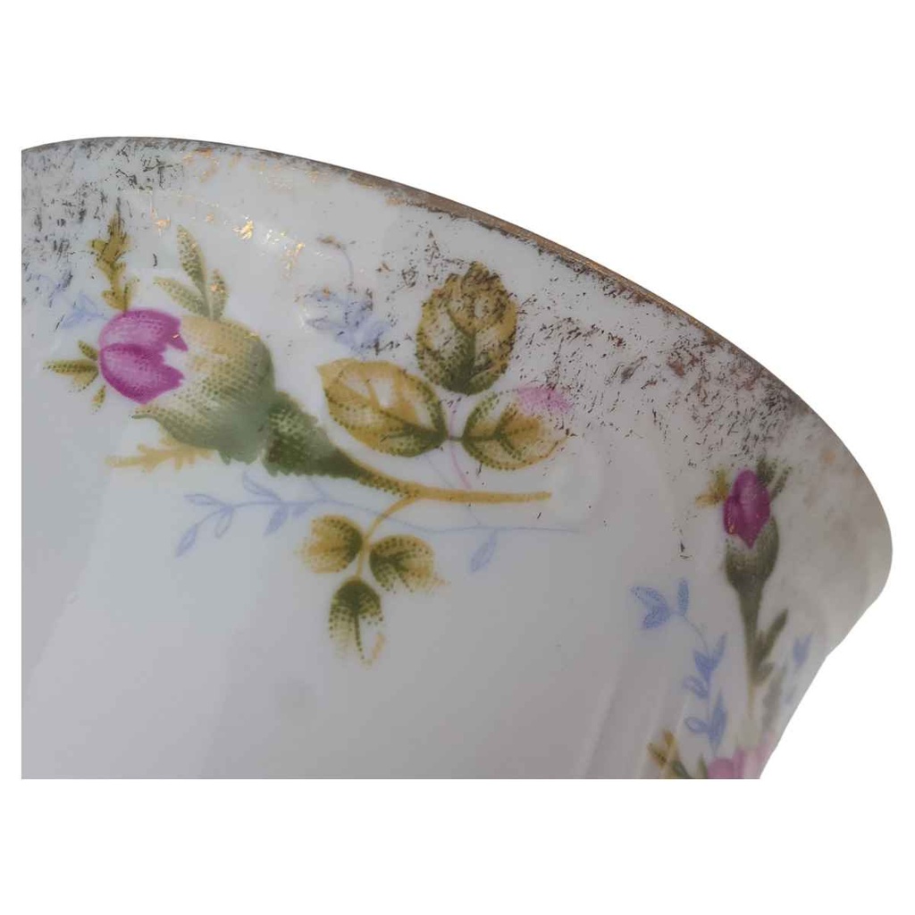[1780531] Kaffeetasse 0,2 L Chodziez Moosrose Goldrand gebraucht - gut Bild 3