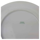 [1780535] Suppenteller 22,5 cm Chodziez Moosrose Goldrand gebraucht - akzeptabel Bild 3