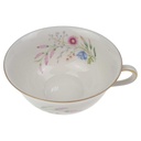 [1780541] Teetasse Schaller Bunte Blumen Goldrand gebraucht - sehr gut Bild 2