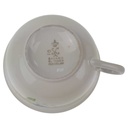 [1780541] Teetasse Schaller Bunte Blumen Goldrand gebraucht - sehr gut Bild 3