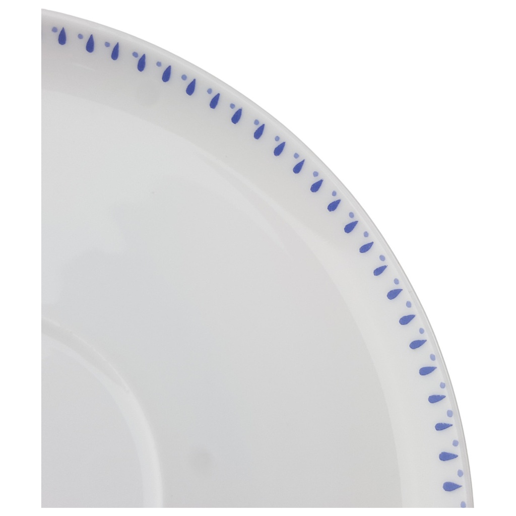 [1780559] Untertasse 14,5 cm Melitta Blaue Tropfen Rand gebraucht - gut Bild 2