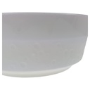 [1780608] Schüssel mittelgroß 20 cm AK Kaiser Reliefdekor Kreise Weiß gebraucht - gut Bild 2