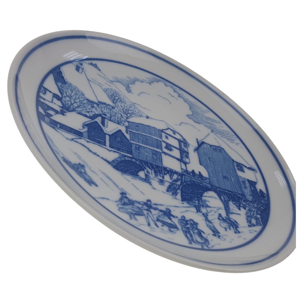 [1780634] Wandteller 19,8 cm Hutschenreuther Winter Exclusiv für Niederthäler Hof gebraucht - sehr gut Bild 2