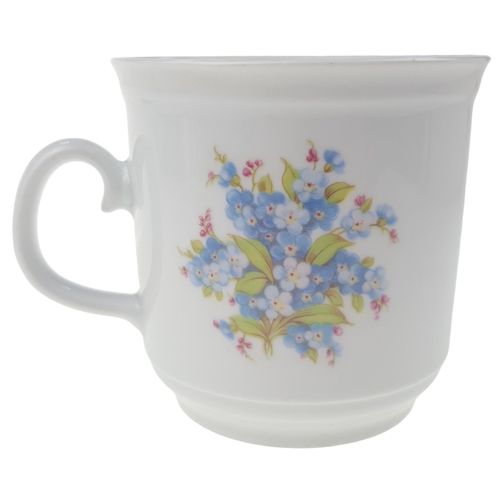 [1780636] Kaffeebecher Schumann Arzberg Vergissmeinnicht Blumen gebraucht - gut Bild 4