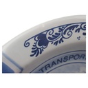 [2117819] Aschenbecher Delfts Blauw Werbung Transporte K. Blaschke Herten gebraucht - gut Bild 3