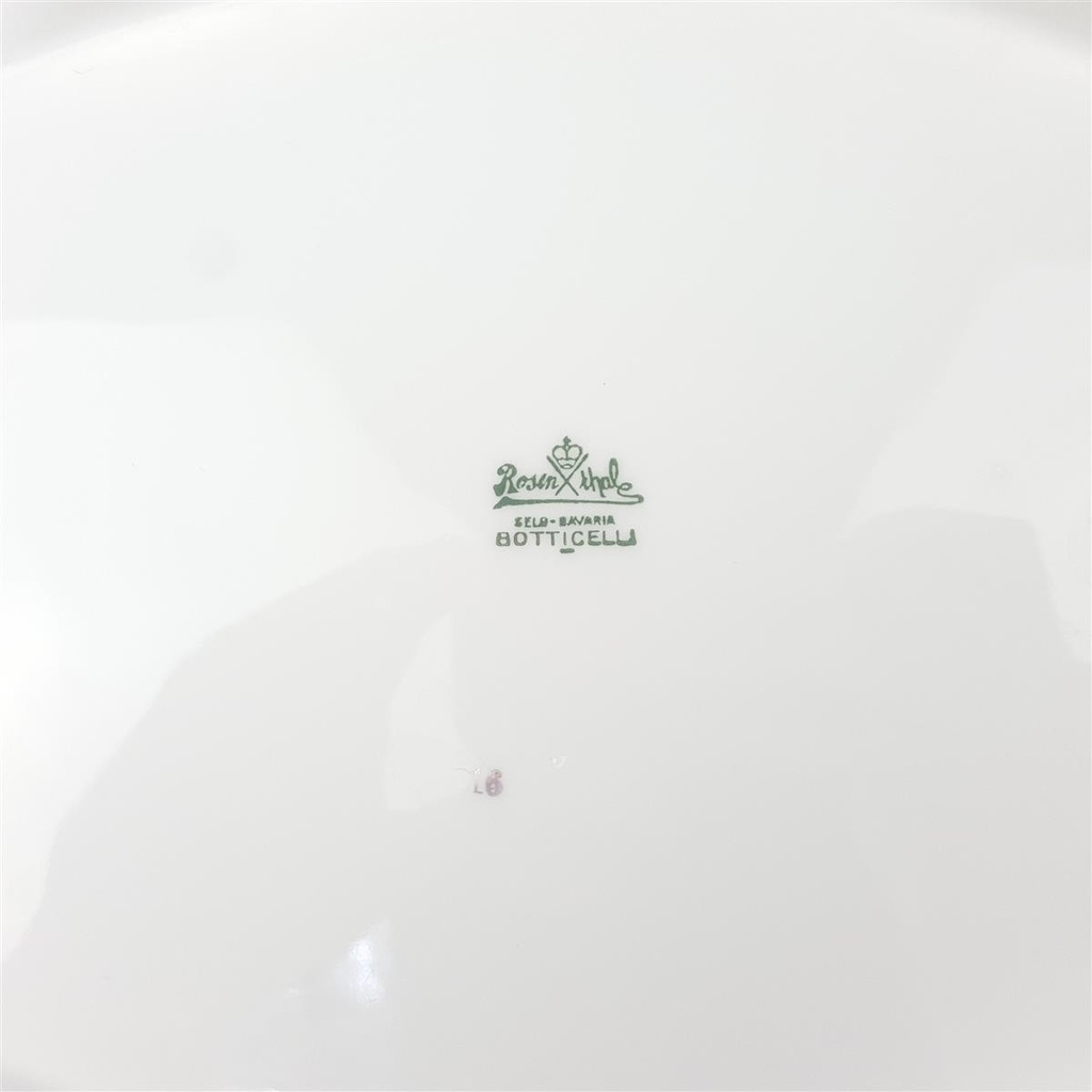 [1780638] Suppenterrine Suppenschüssel Goldrand 2,5 L Rosenthal Botticelli Bunte Blumenranke Bavaria Selb gebraucht - gut Bild 5