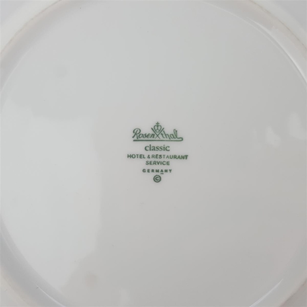 [1780643] Kuchenteller 19,7 cm Rosenthal Classic Rose Weiß gebraucht - gut Bild 3