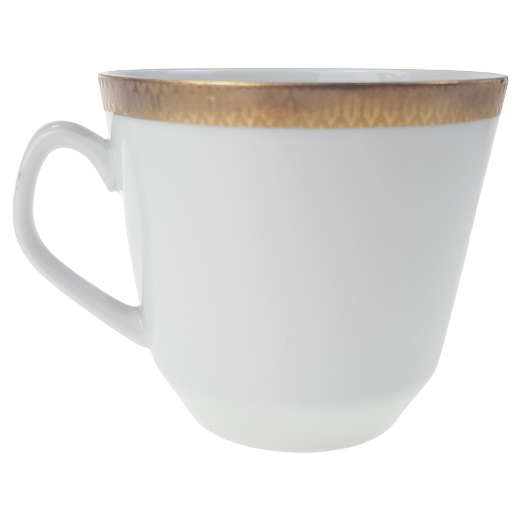 [1780673T] Kaffeetasse Händel Bavaria Goldrand 7 mm gebraucht - gut Bild 2