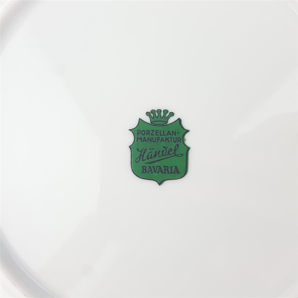 [1780676] Kuchenteller 19,5 cm Händel Bavaria Goldrand 7 mm gebraucht - gut Bild 3