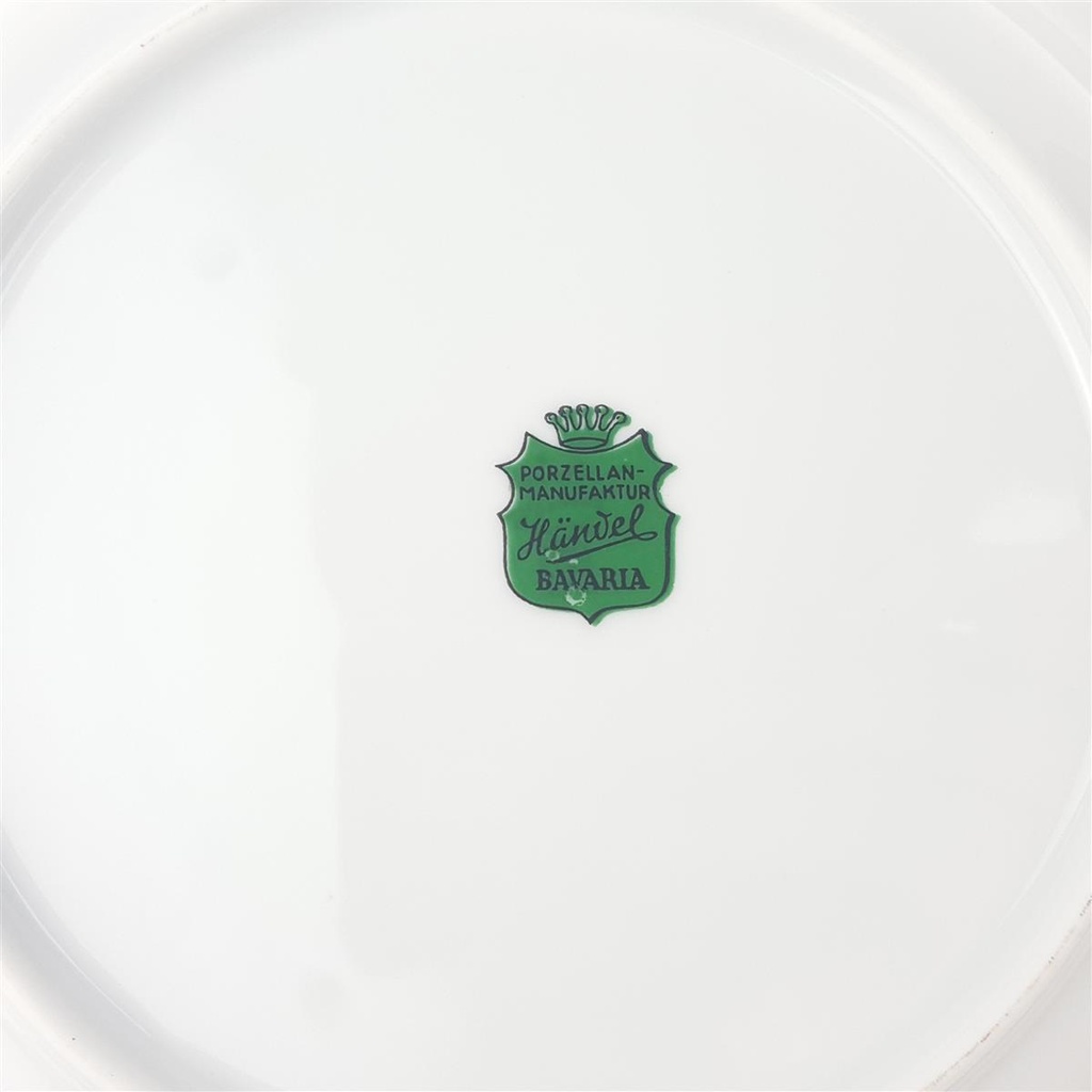 [1780685] Suppenteller 22,8 cm Händel Bavaria Goldrand 7 mm gebraucht - gut Bild 4