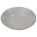 [1780693] Schüssel Goldrand 23 cm Bavaria Elfenbein 2 mm Beige gebraucht - gut Bild 2