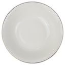 [1780693] Schüssel Goldrand 23 cm Bavaria Elfenbein 2 mm Beige gebraucht - gut Bild 3
