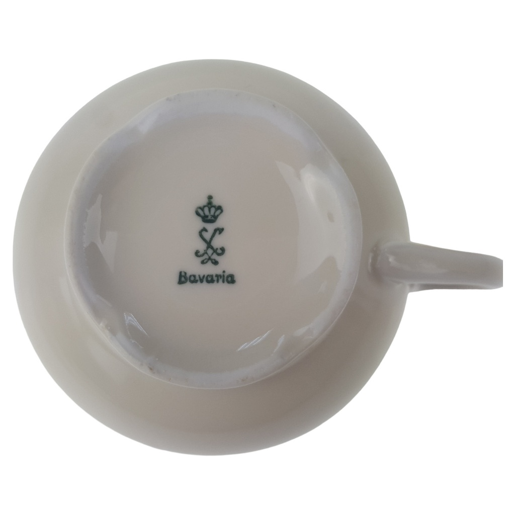 [1780698T] Teetasse Schaller Goldrand elfenbein Beige gebraucht - sehr gut Bild 3