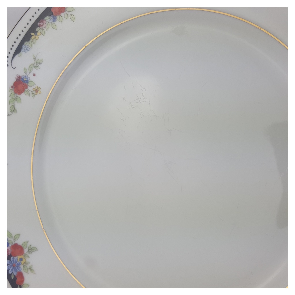 [1780705] Kuchenteller 19,2 cm China Pearl Rebecca gebraucht - akzeptabel Bild 2