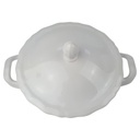 [1780721] Ragoutterrine 1,1 L Rheinkrone Simona Weiß Bild 2