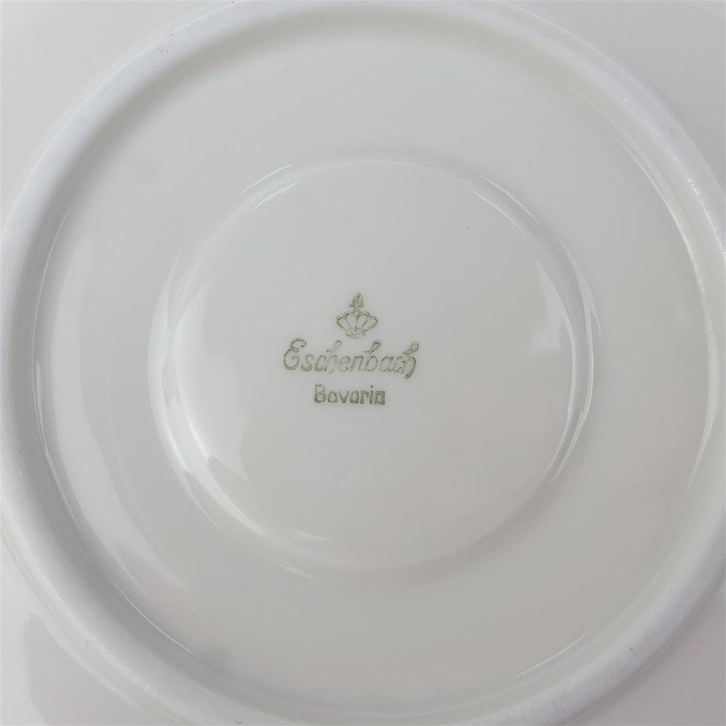 [1780726T] Teetasse 2tlg Eschenbach A. Giannelli Goldranke 7 mm gebraucht - gut Bild 3