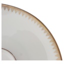 [1780726U] Untertasse für Tee 2tlg 14,7 cm Eschenbach A. Giannelli Goldranke 7 mm gebraucht - gut Bild 2