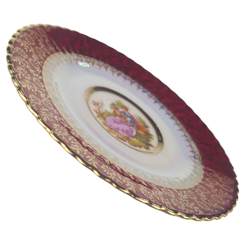[1780729] Mokkatasse mit Untertasse Sammeltasse Goldrand 2tlg Seltmann Weiden Rokoko gebraucht - sehr gut Bild 4