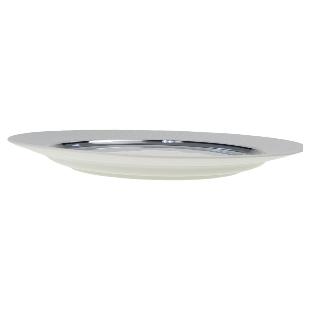[1780744] Speiseteller 23 cm Thomas Porzellan Arcta Platin Grau Bild 2