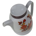 [1780750] Kaffeekanne 1,45 L Schirnding Blumen Braun Orange gebraucht - gut Bild 2