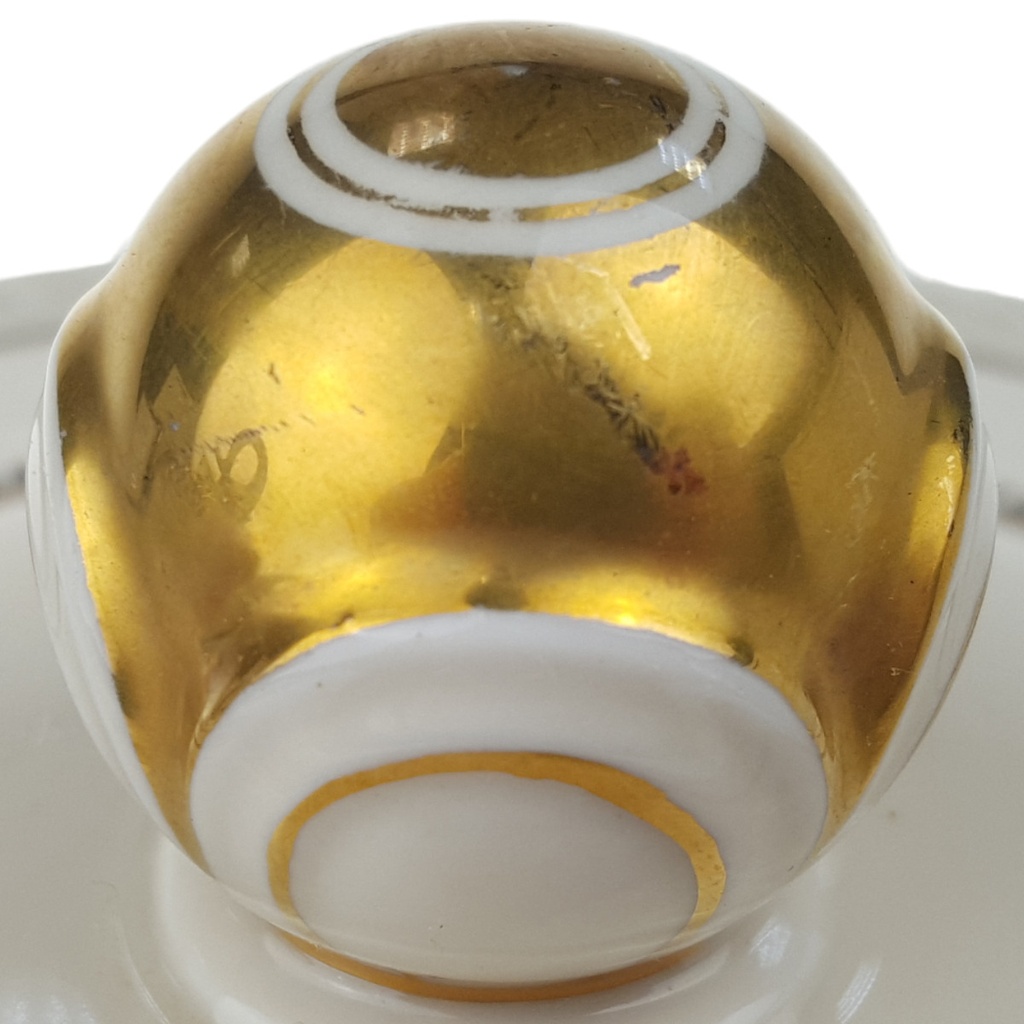 [1780752] Ragoutterrine 1,8 L Edelstein Frauenlob Elfenbein Goldrand 6965 gebraucht - sehr gut Bild 3