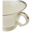 [1780754T] Teetasse Edelstein Frauenlob Elfenbein Goldrand 6965 gebraucht - sehr gut Bild 3