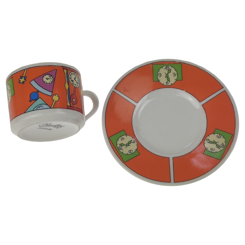 [1780958] Mokkatasse mit Untertasse 2tlg Liberty Blue Orange Bild 3