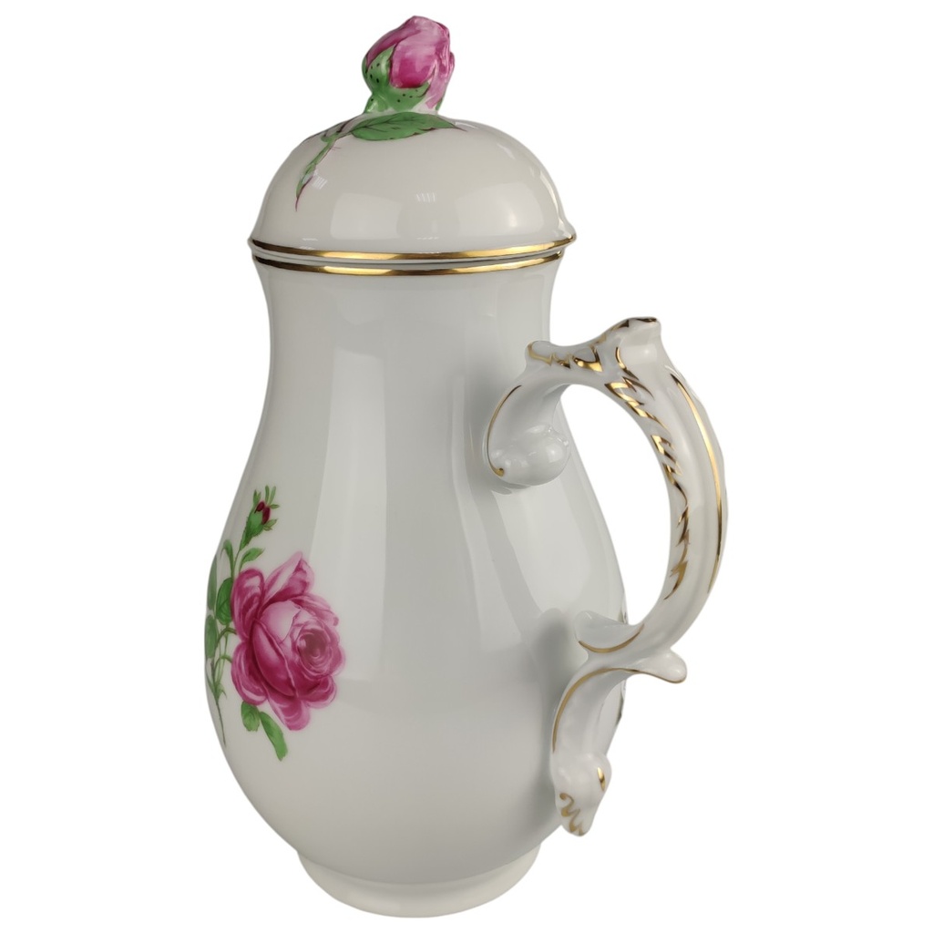 [1781207] Kaffeekanne 1,05 L Fürstenberg Alt Rote Rose 02171 gebraucht - sehr gut Bild 2