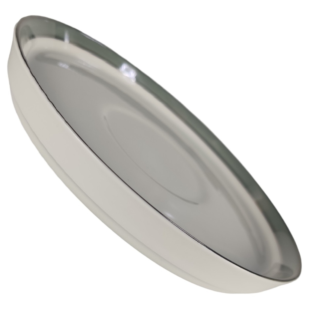 [1785056] Untertasse für Kaffee 13,6 cm Thomas Porzellan Arcta Platin Grau gebraucht - gut Bild 2